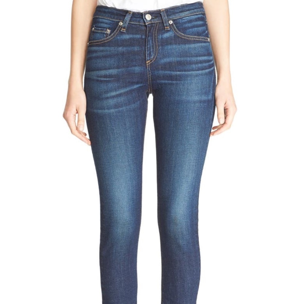 Rag & Bone "Clean Charin" Skinny Jean Size 25